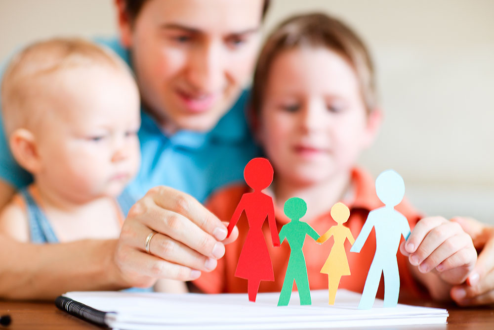 Intergenerational financial planning for blended families